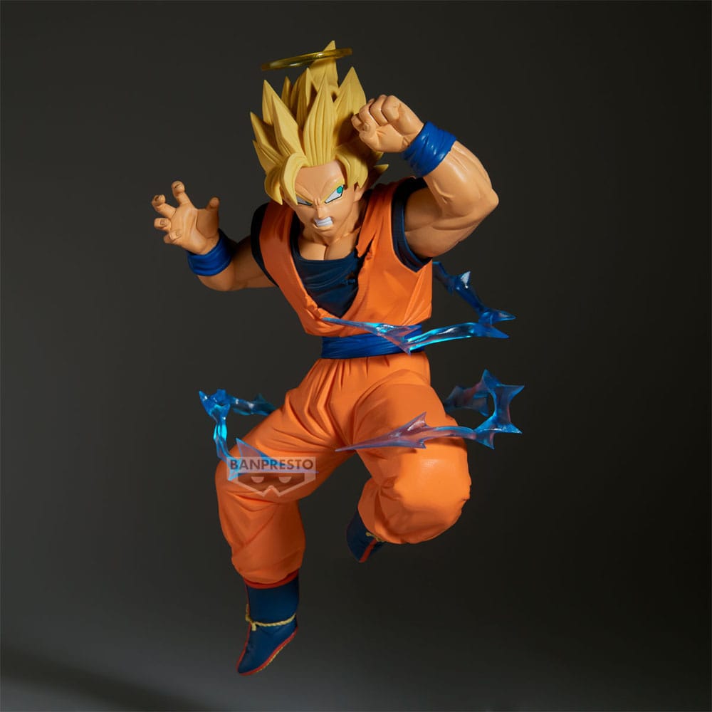 Dragon Ball Z Match Makers Statue – Super Saiyan 2 Son Goku vs. Majin Vegeta (15 cm)