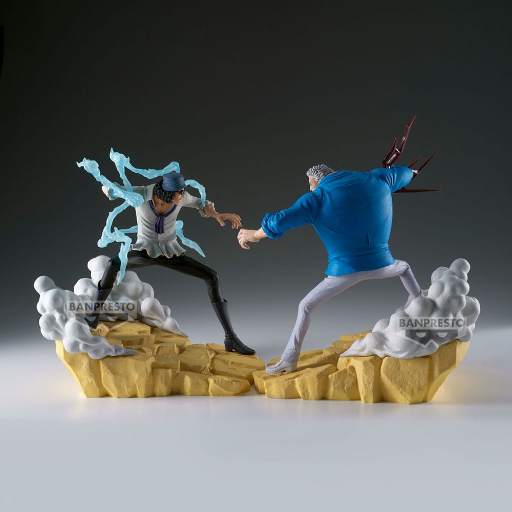 One Piece Senkozekkei PVC Statue – Kuzan / Aokiji (17 cm)