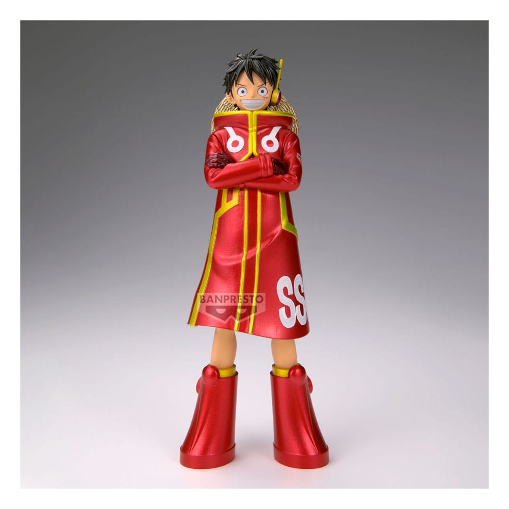 One Piece DXF – The Grand Line Series PVC Statue – Monkey D. Luffy Ver. A (16 cm)