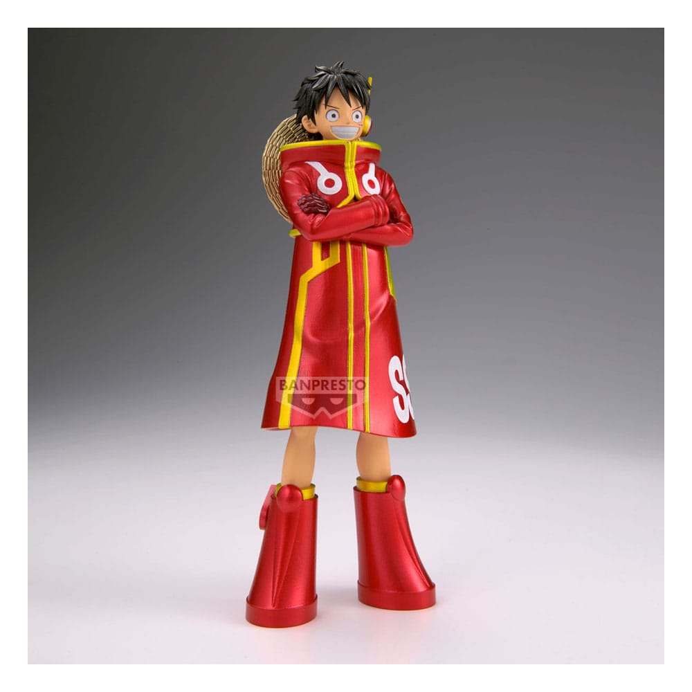 One Piece DXF – The Grand Line Series PVC Statue – Monkey D. Luffy Ver. A (16 cm)