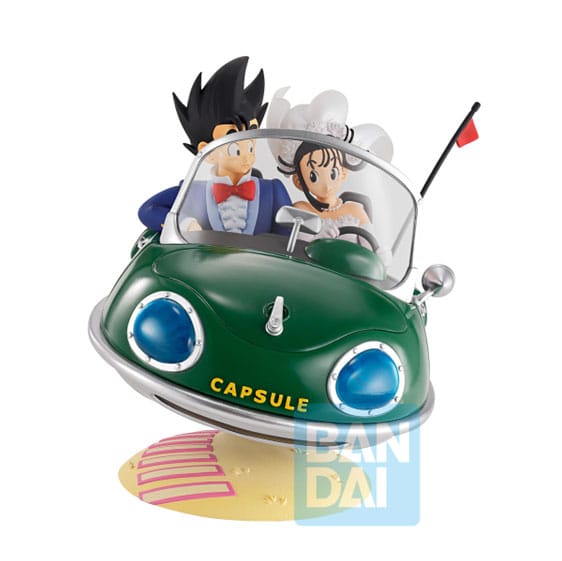 Dragon Ball Ichibansho PVC-Statue – Son Goku & Chichi (Snap Collection 2, 14 cm)