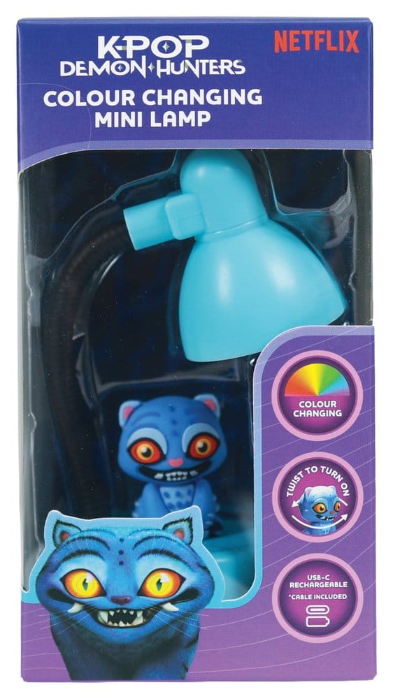 KPop Demon Hunters Mini LED-Lampe mit Figur Derpy 11 cm
