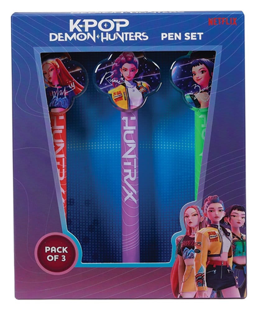 KPop Demon Hunetrs 3-Pack Pens