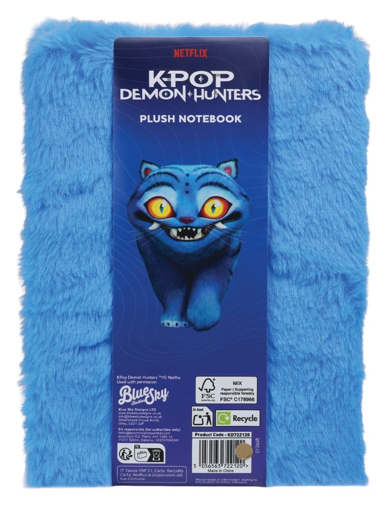 KPop Demon Hunters A5 Notizbuch Derpy Plush