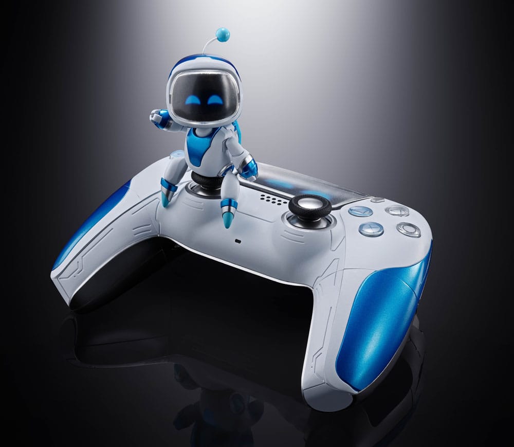 Astro Bot Chogokin Action Figure Astro Bot & Dual Speeder