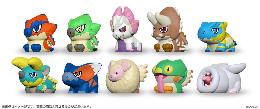 Monster Hunter Figure Builder Sammelfigur 3 - 5 cm Finger Puppet Monster Hunter Vol. 1