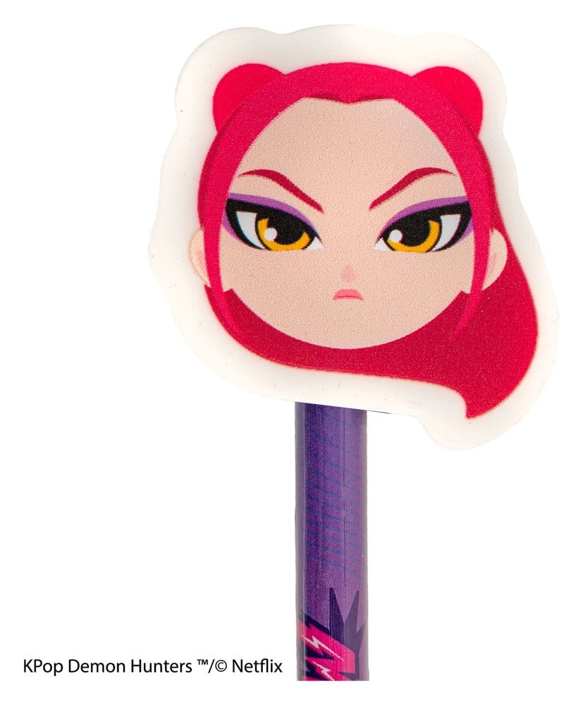 KPop Demon Hunters Bleistift & Radiergummi Serie 1