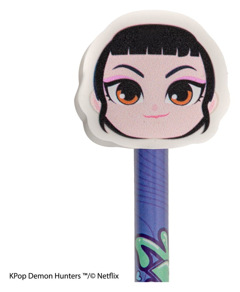 KPop Demon Hunters Bleistift & Radiergummi Serie 1