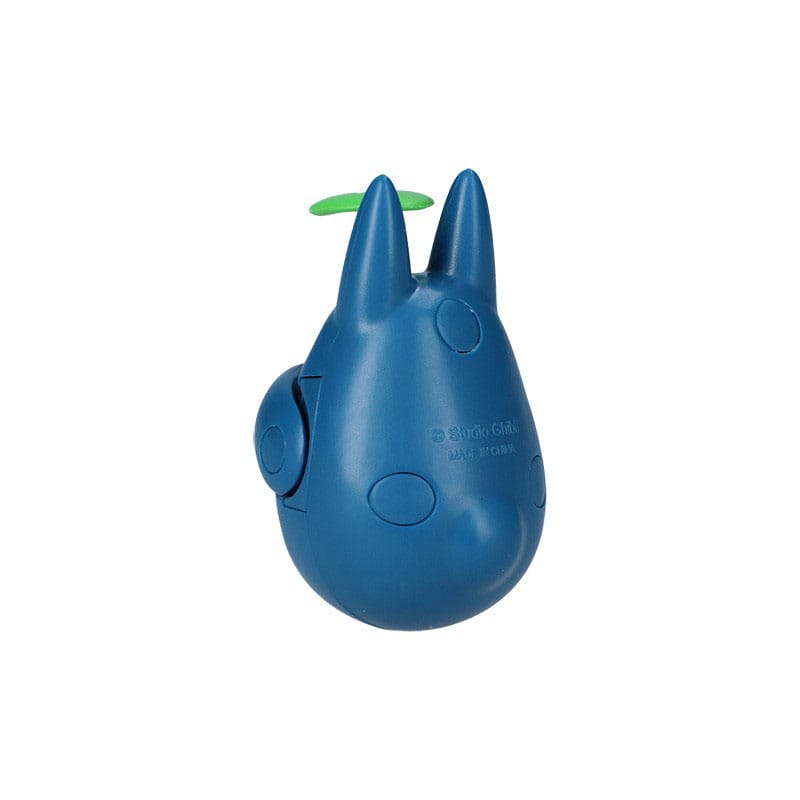 Mein Nachbar Totoro Figur mit rundem Boden Mid Totoro with leaf 6 cm