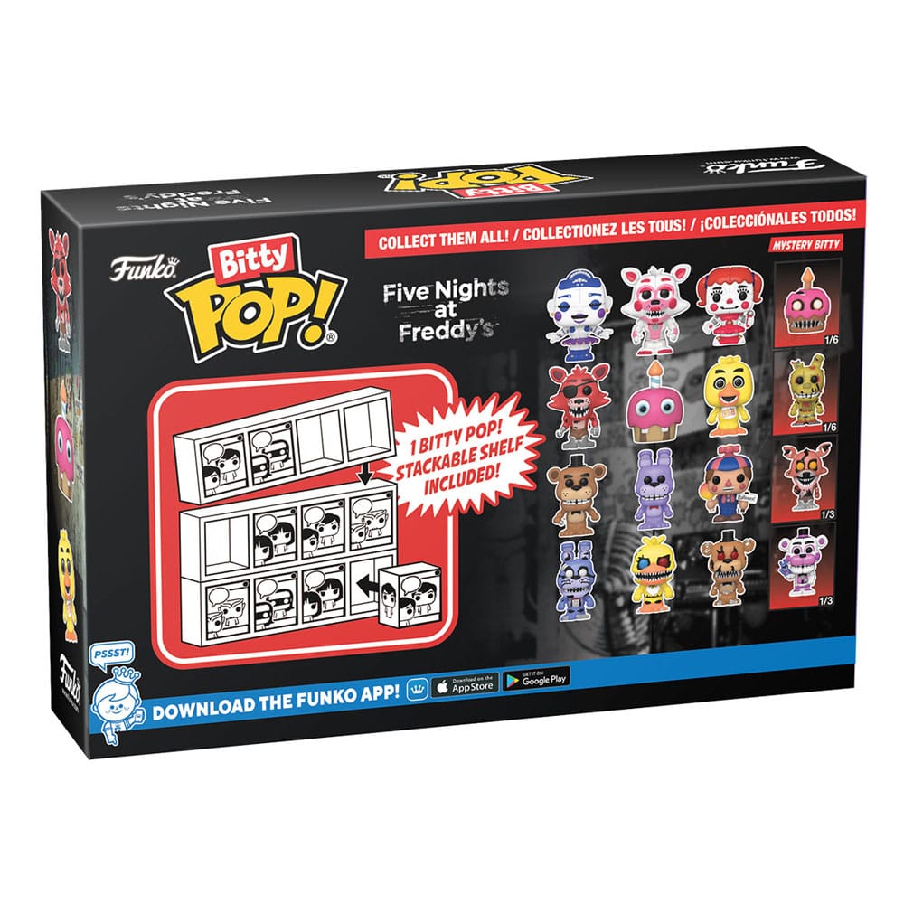 Five Nights at Freddy's Bitty POP! Vinyl Figures 4-Pack Ballora 2.5 cm