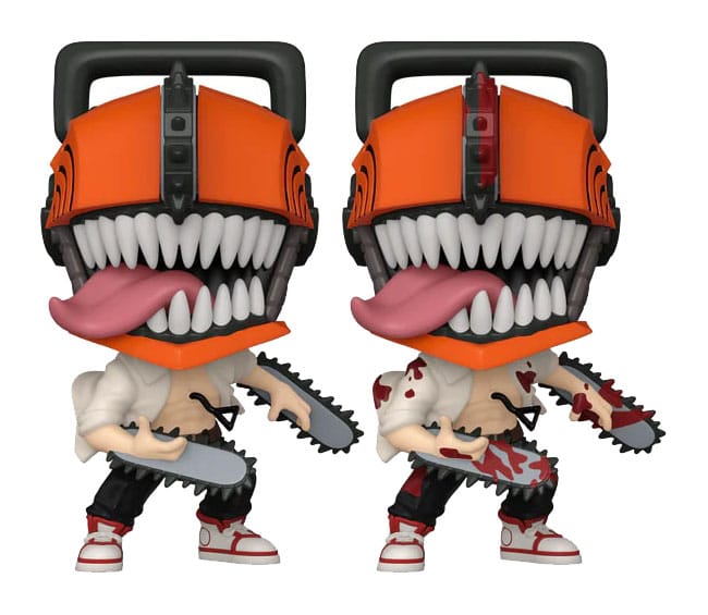 Chainsaw Man POP! Animation Vinyl Figur Chainsaw Man 9 cm - CHASE