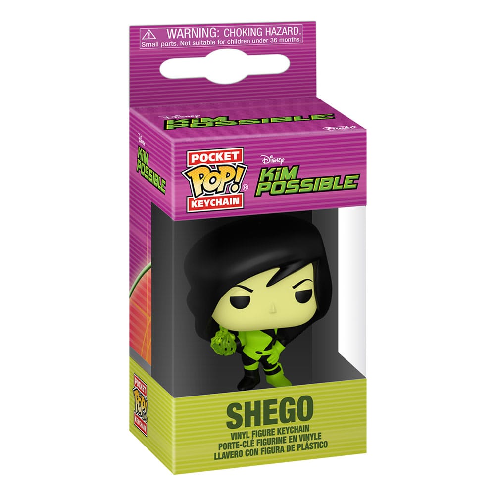 Kim Possible POP! Vinyl Schlüsselanhänger 4 cm Shego