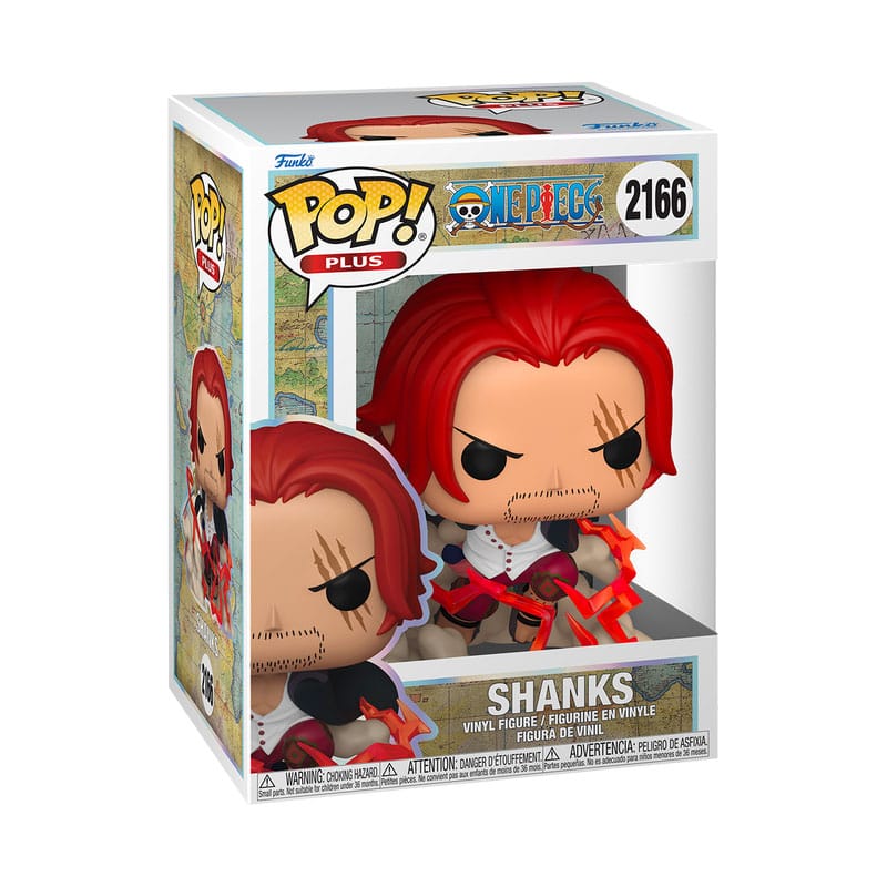 One Piece POP! Plus Vinyl Anime Figure: Shanks, 9 cm