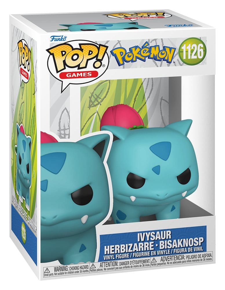 Pokémon POP! Games Vinyl Figur Bisaknosp 9 cm