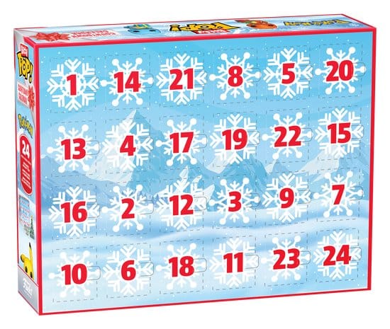 Pokémon Bitty POP! 24-Tage Countdown-Adventskalender