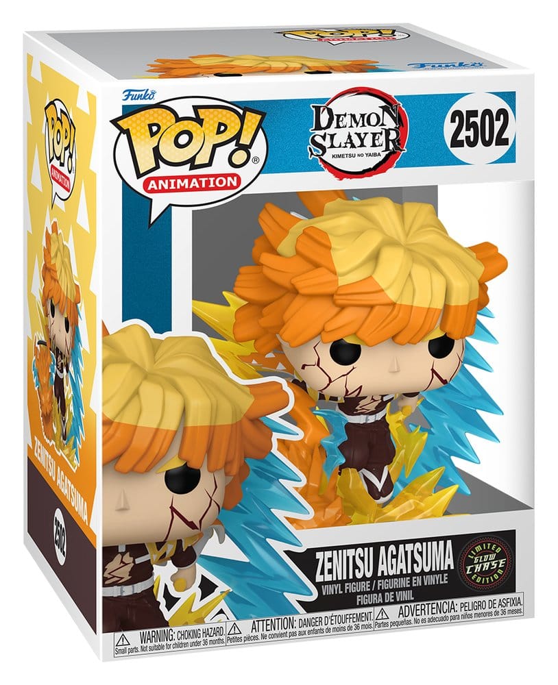 Demon Slayer: Kimetsu no Yaiba – Zenitsu Funko POP! Premium Vinyl Figure Glow Chase Edition (9 cm)