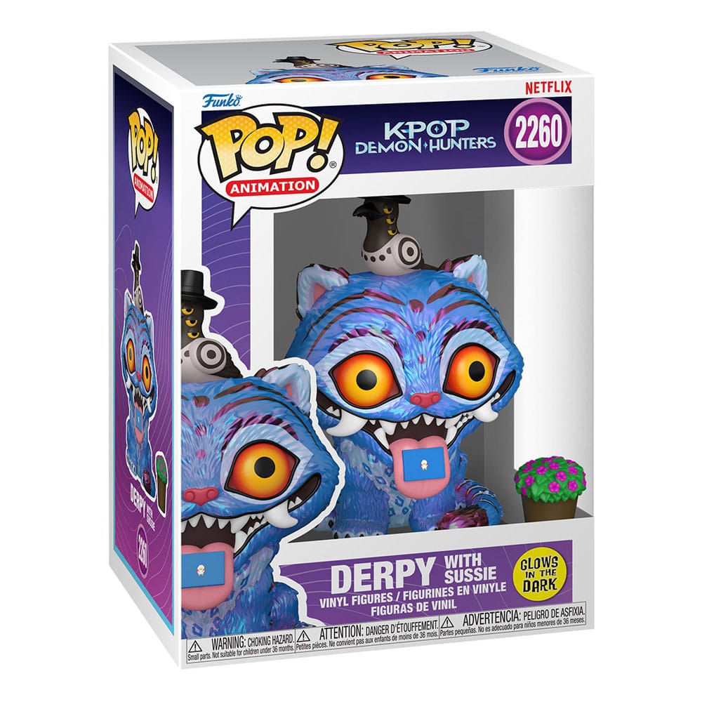 KPop Demon Hunters POP! Animation Vinyl Figure Derpy w/Sussie 9 cm