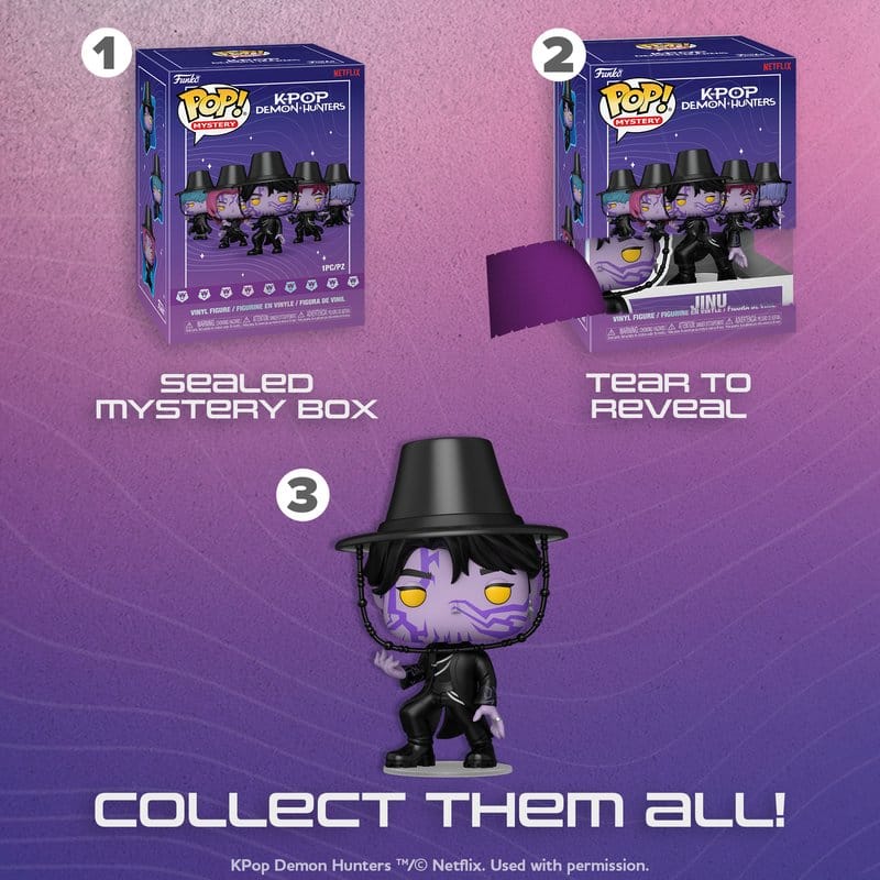 KPop Demon Hunters POP! Mystery Vinyl Figur 9 cm (Blind Box)