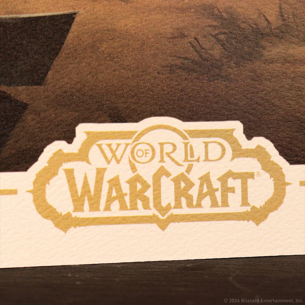 World of Warcraft Kunstdruck Sylvanas vs Anduin Wrynn Limited Edition 42 x 30 cm