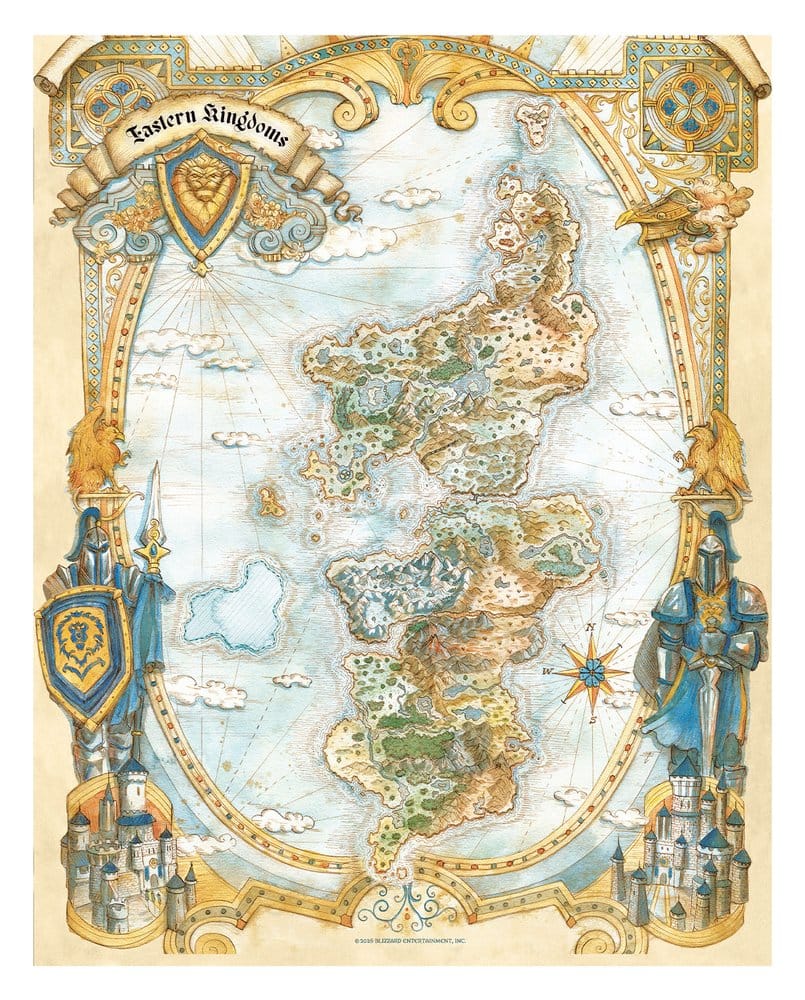 World of Warcraft Art Print Set, Limited Edition, 36 x 28 cm