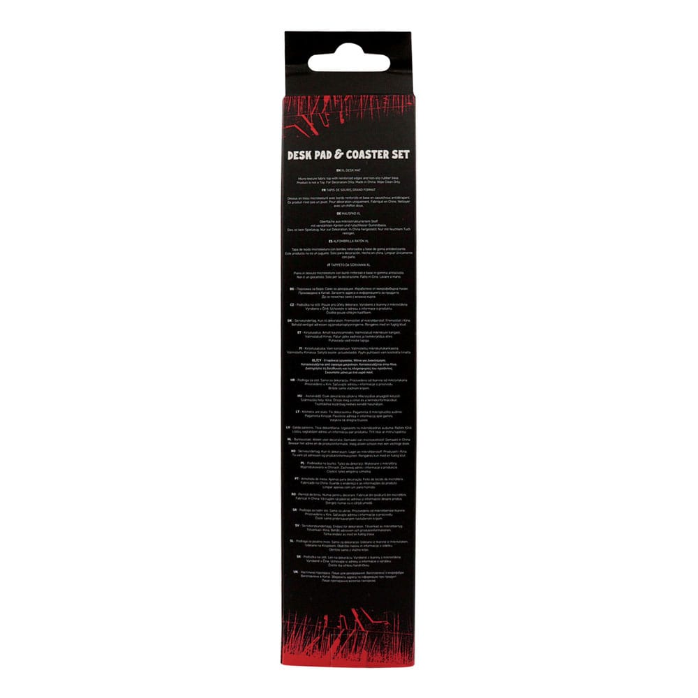 Stranger Things Desk Mat & Coasters Hellfire Club
