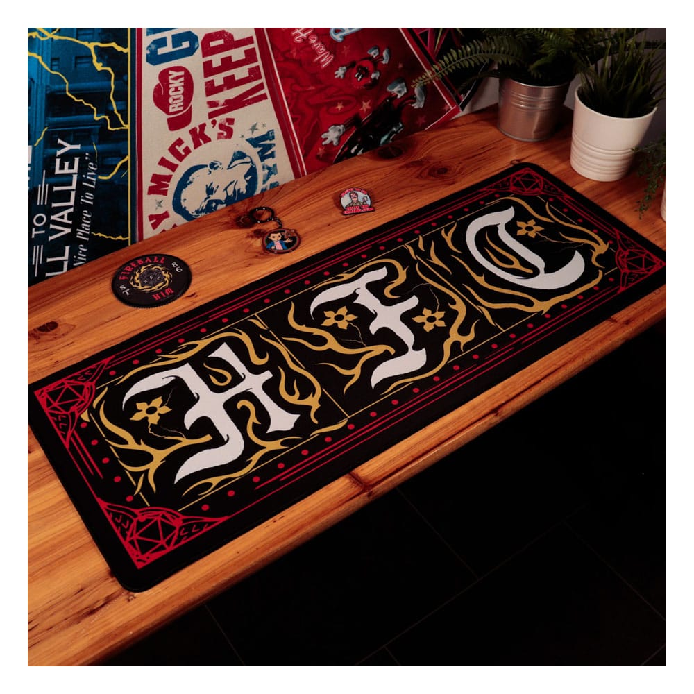 Stranger Things Desk Mat & Coasters Hellfire Club