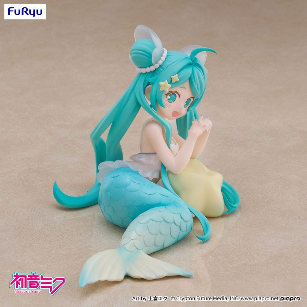 Hatsune Miku Desktop Fairy PVC Statue Hatsune Miku Mermaid Princess Ver. 9 cm