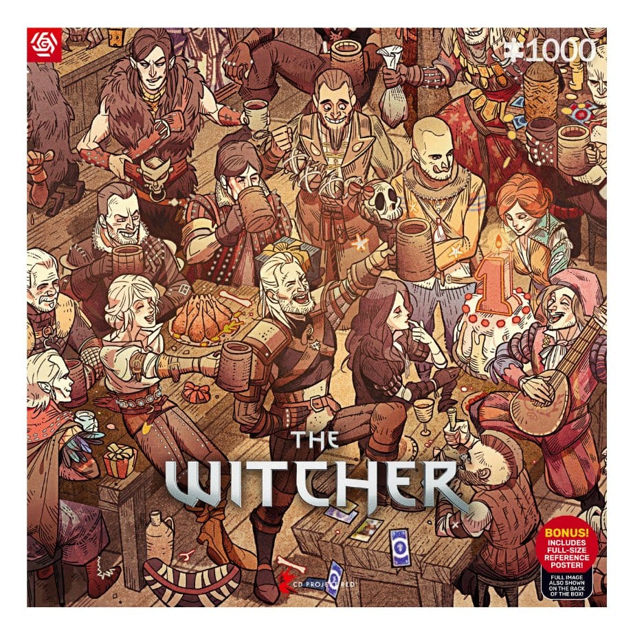 The Witcher Puzzle Birthday (1.000 Teile)