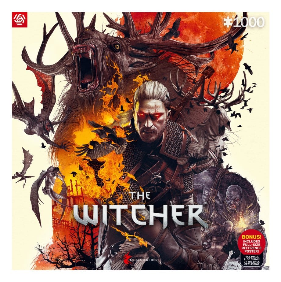 The Witcher Puzzle Monsters (1.000 Teile)