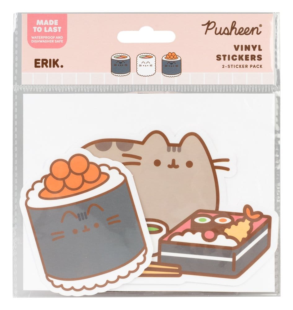 Pusheen Vinyl-Sticker Sushi Roll Vol. 4 2er Set (Kopie)