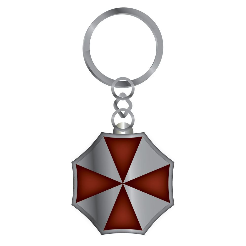 Resident Evil Metal Keychain Umbrella Corp 7 cm