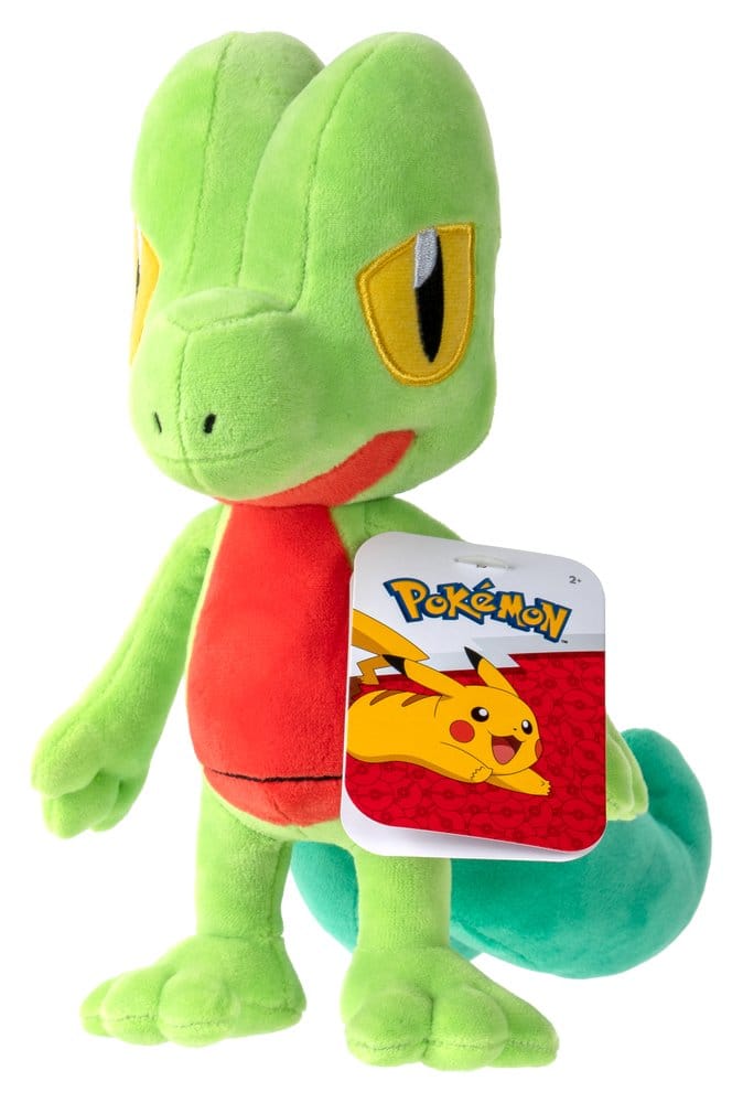 Pokémon Geckarbor Plush Toy, 20 cm