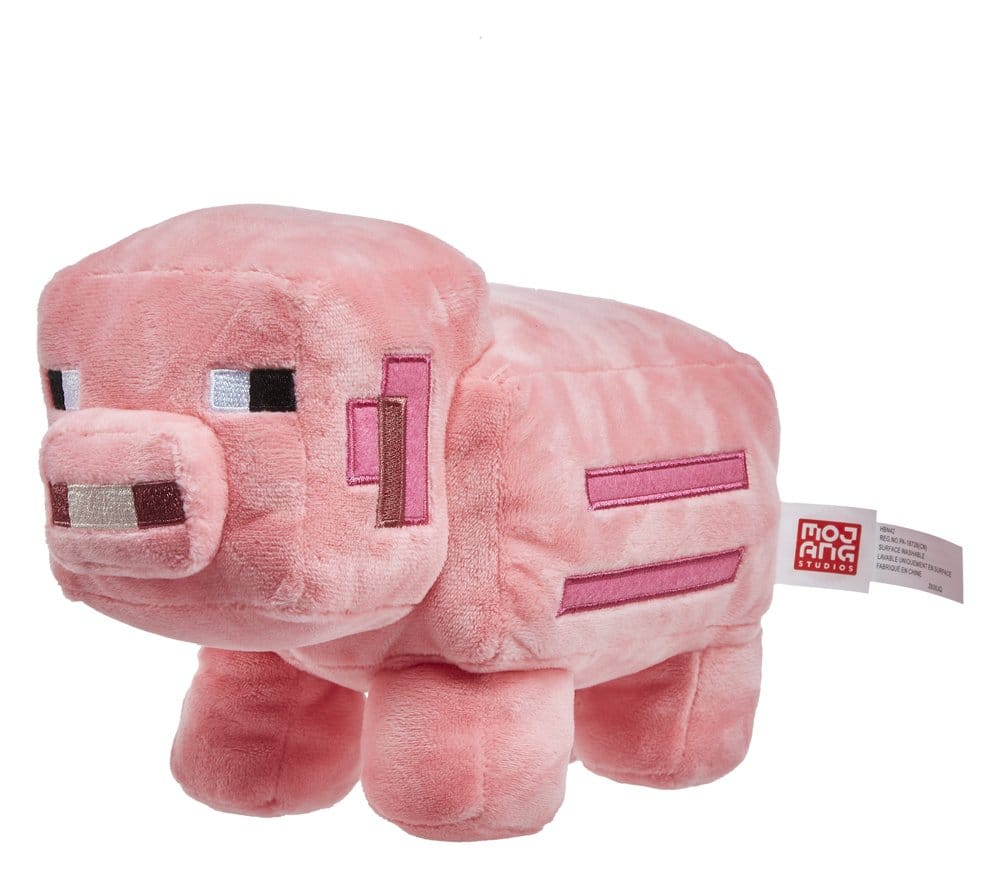 Minecraft Plush Pig, 20 cm