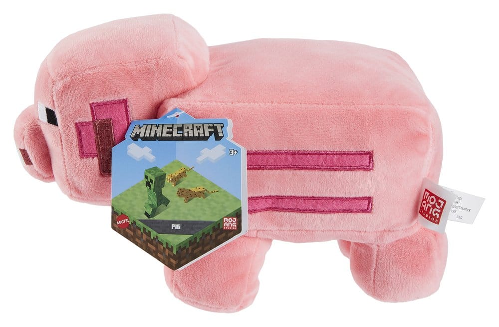 Minecraft Plush Pig, 20 cm