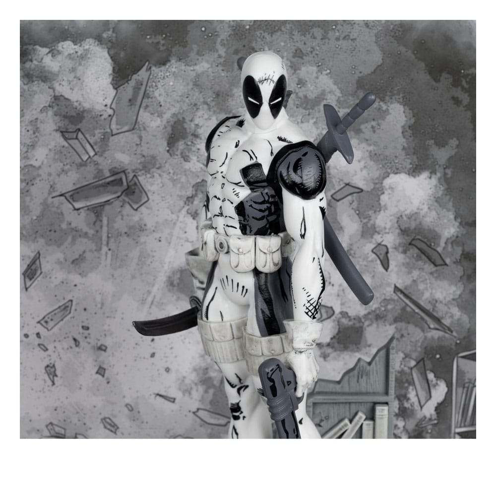Marvel Collection PVC Statue 1/10 Deadpool (The New Mutants #98) (Line Art) (Gold Label) 17 cm