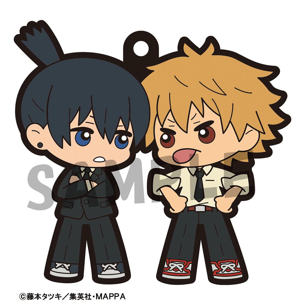 Chainsaw Man Rubber Mascot Buddycolle Gummi-Anhänger 6 cm