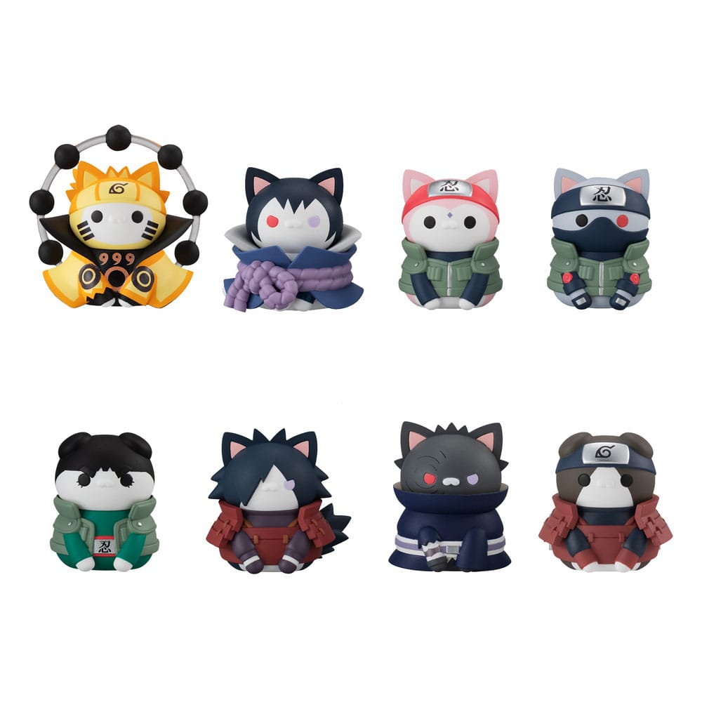 Naruto Shippuden Mega Cat Project Sammelfiguren 3 cm Nyaruto! Last Battle Ver. Blind Box