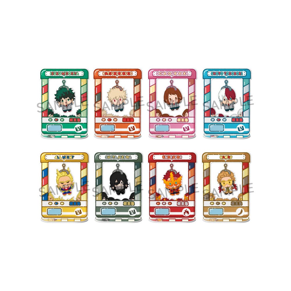 My Hero Academia Acryl Figur Chara Catcher 9 cm Blind Box