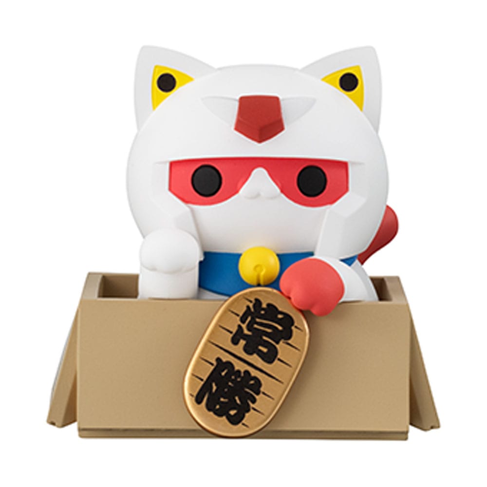 Mobile Suit Gundam Mega Cat Project Sammelfigur Cats Luckycat 3 cm (Blind Box)