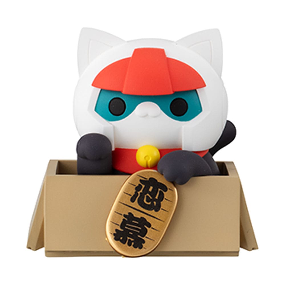 Mobile Suit Gundam Mega Cat Project Sammelfigur Cats Luckycat 3 cm (Blind Box)