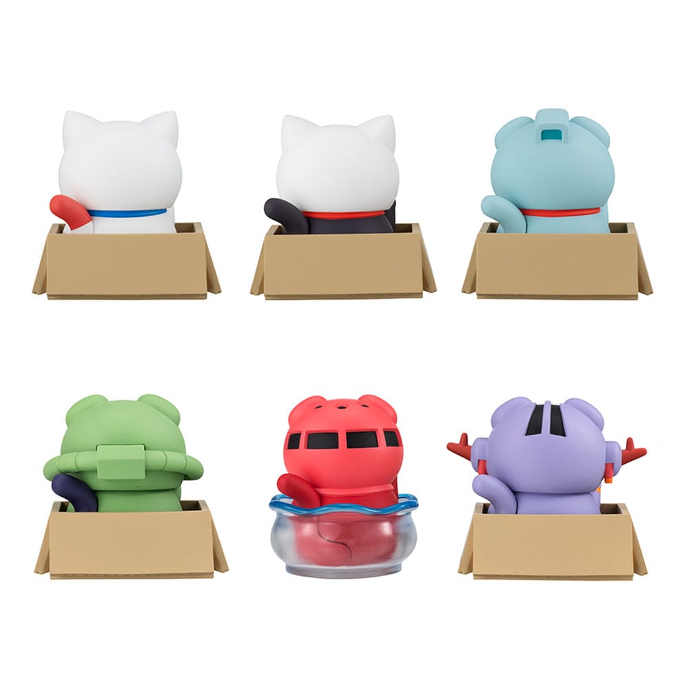 Mobile Suit Gundam Mega Cat Project Sammelfigur Cats Luckycat 3 cm (Blind Box)