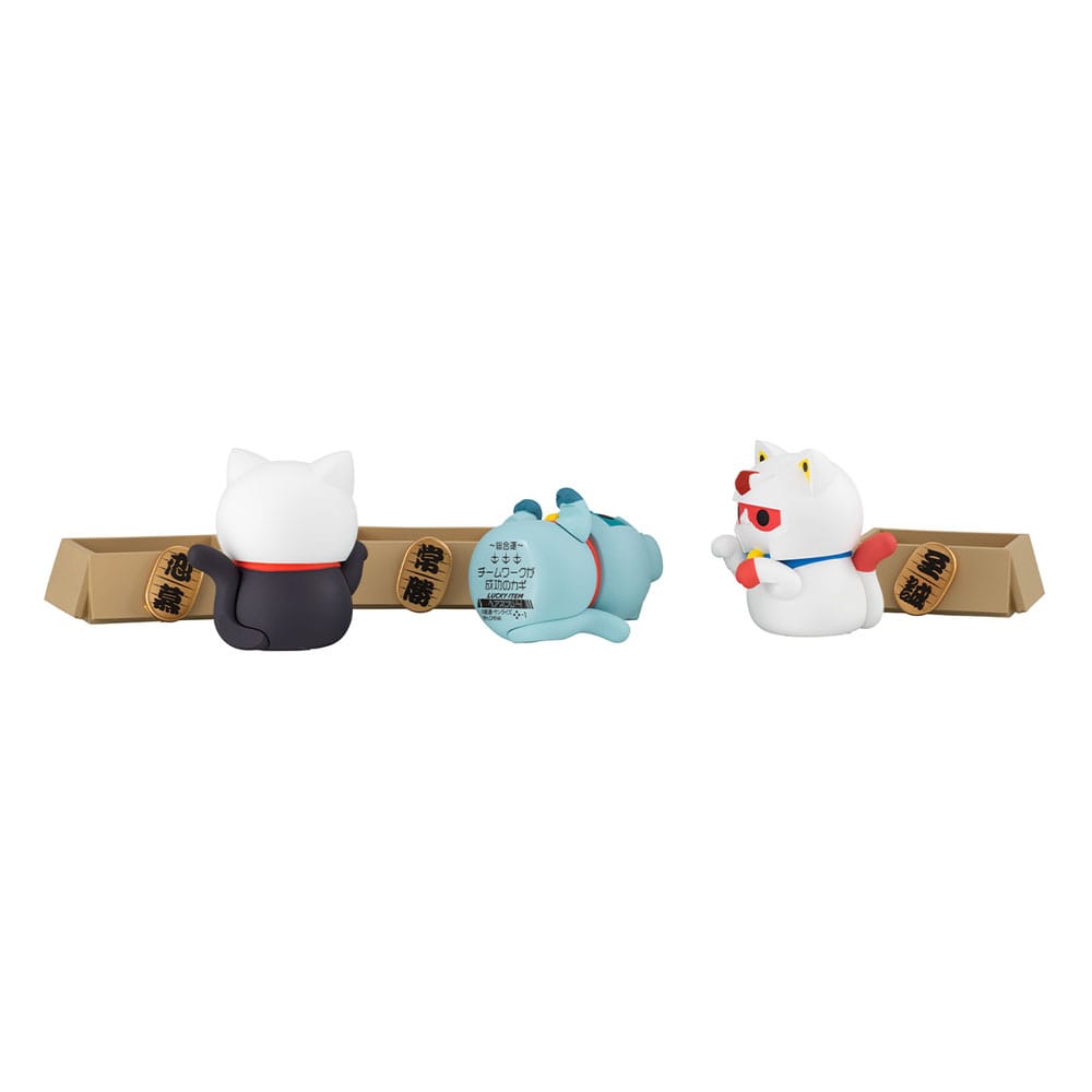 Mobile Suit Gundam Mega Cat Project Sammelfigur Cats Luckycat 3 cm (Blind Box)