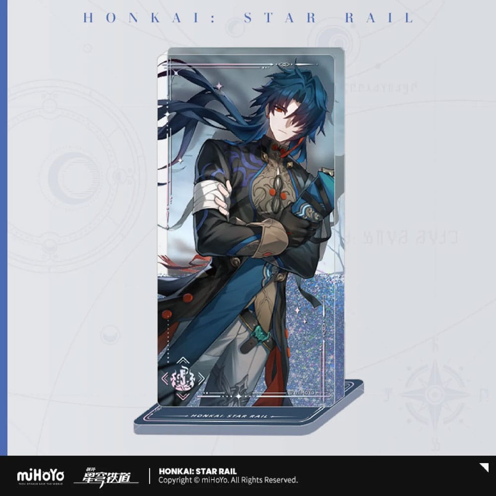 Honkai: Star Rail Light Cone Acrylic Ornament with Glitter: Blade The Unreachable Side 15 cm