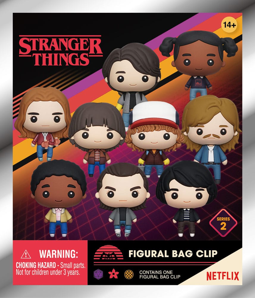 Stranger Things 3D PVC-Taschenanhänger Series 2