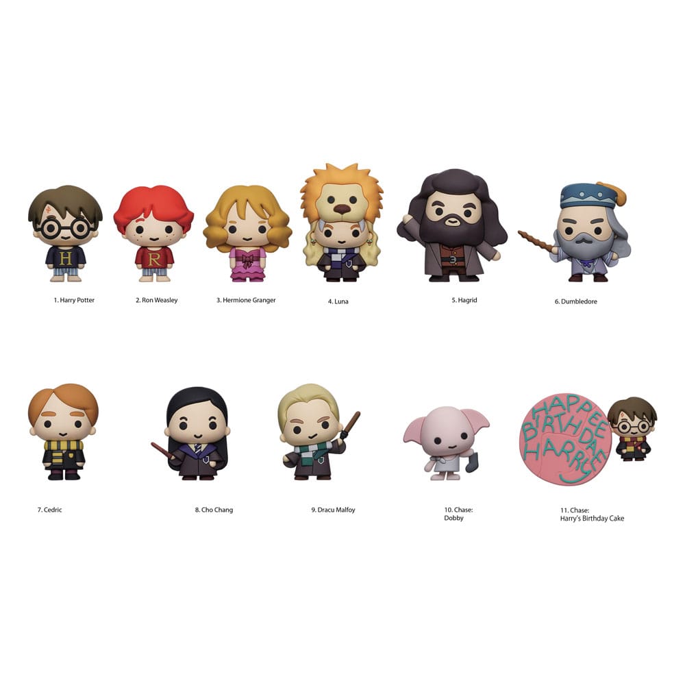 Harry Potter 3D PVC-Taschenanhänger Series 12 (Blind Bag)