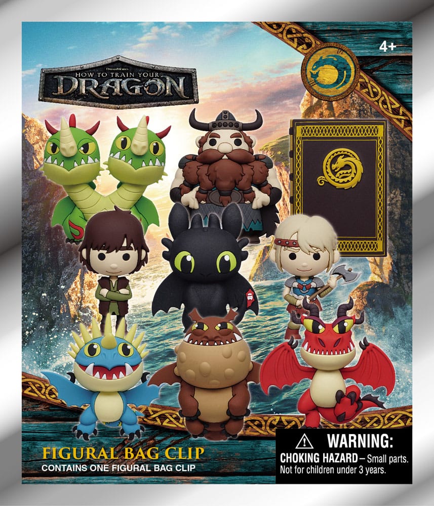 How to Train Your Dragon 3D PVC Keychain 2025 Movie