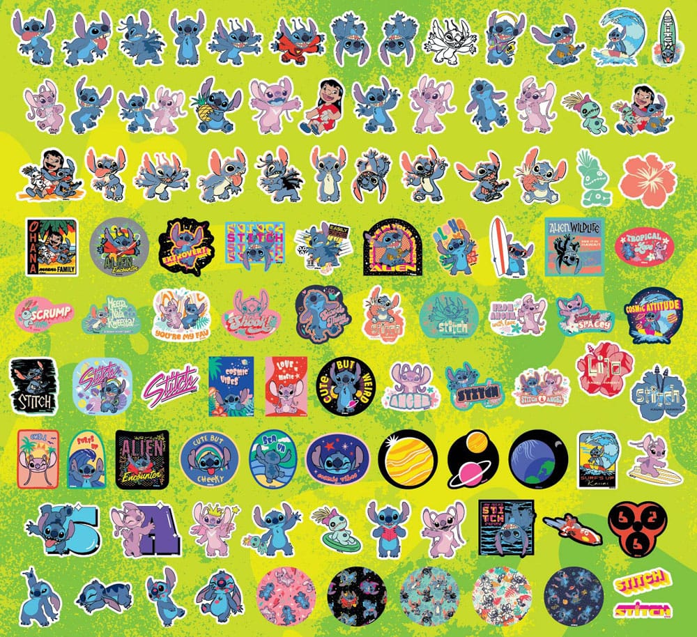 Lilo & Stitch Sticker-Set 100 Stück