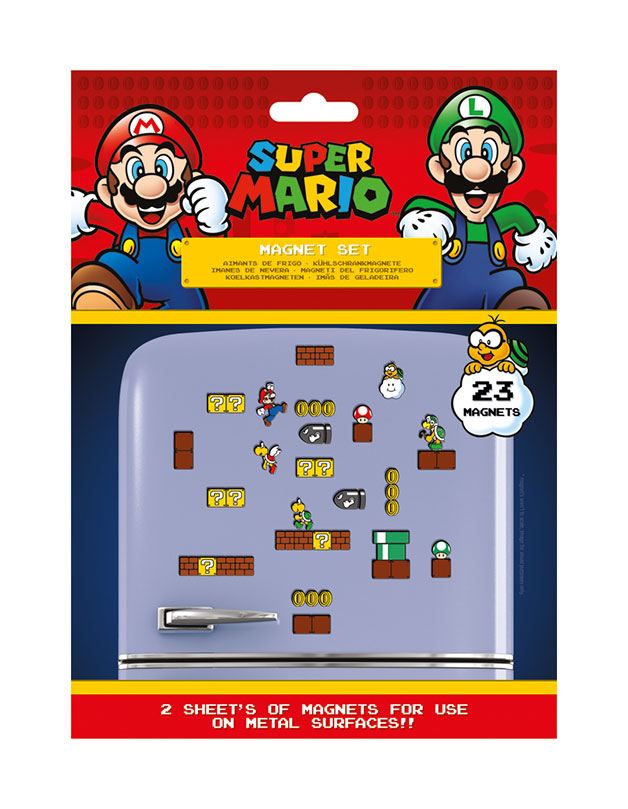 Super Mario Magnet Set: Mushroom Kingdom