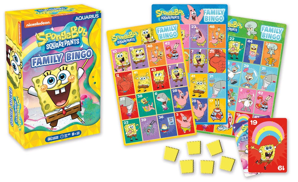 SpongeBob Brettspiel Family Bingo (EN)