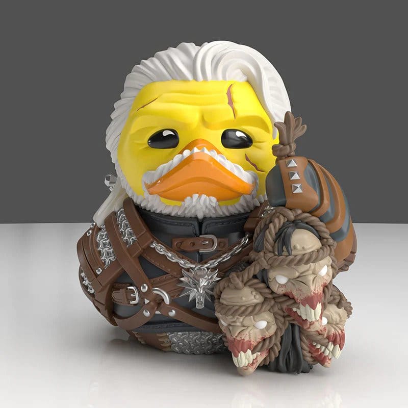 The Witcher Tubbz PVC Figure: Geralt of Rivia, 1st Edition, 10 cm